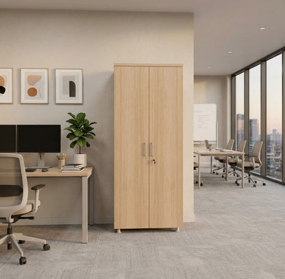 Armoire haute porte battante